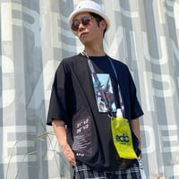 【AFYF】 KMN LIKE HUMAN PREMIUM T SHIRT [BK-BASS]
