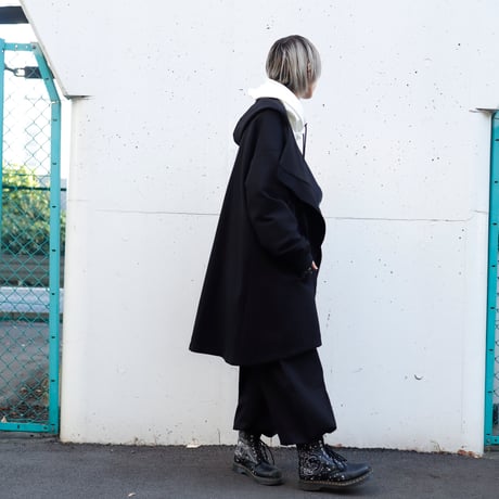 【AFYF】ASYME ZIP PARKA [PONT BLK］