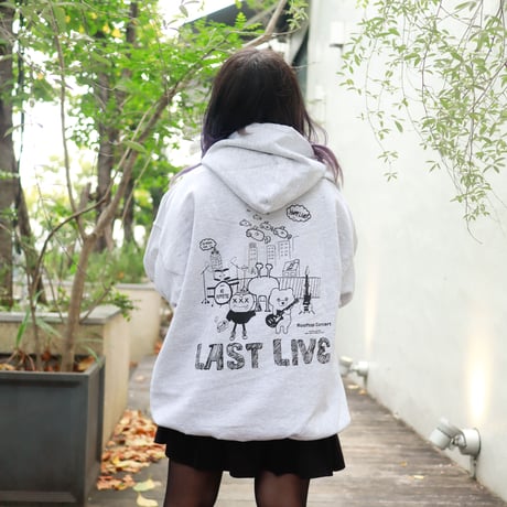 【AFYF ON GILDAN社】 SOUVENIR HOODED SW2 [ASH-CONCERT]