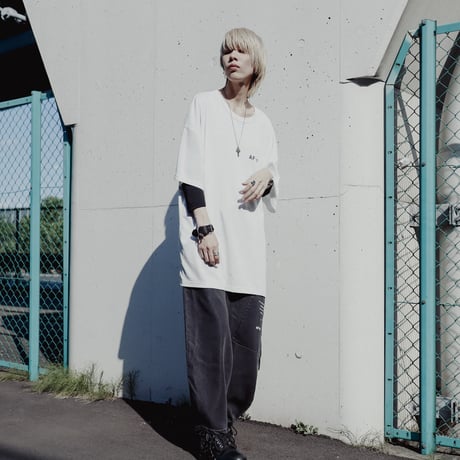 【AFYF】MESH TRPRINT SS TEE [WHT-GUITAR]