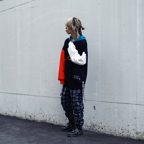 【AFYF】VANDALISMQUAD PULL PARKA [HOOD BLUE］