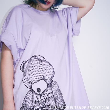 【AFYF】GILDAN® Premium Cotton 5.3oz Short Sleeve T-Shirt  RAINBOW BEAR T SHIRT [OAKID]