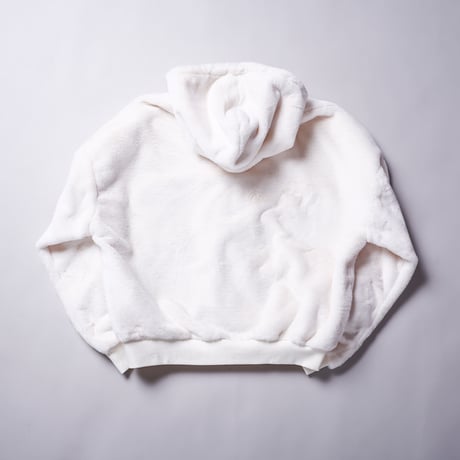 【AFYF】CHAT ZIP PARKA [FUR OFF WHT］