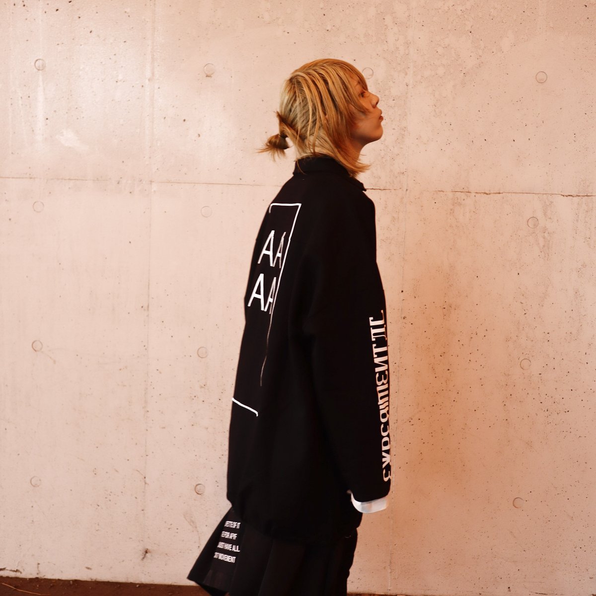 AFYF】1/2 SHIRT [BLACK］ | rovtski ロフトスキー 公式ONLI