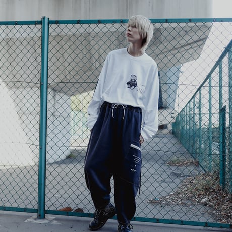 【AFYF ON GILDAN社】SOUVENIR LS T SHIRT1 [WHITE-TSUMBEAR]