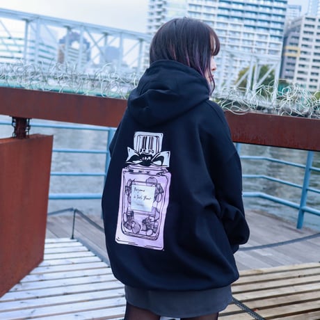 【AFYF ON GILDAN社】 SOUVENIR HOODED SW3 [BLACK-PERFUME]