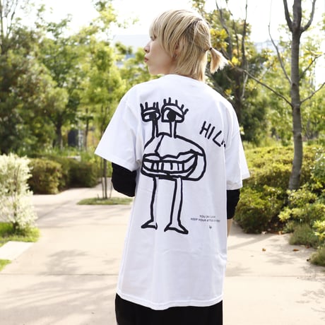【AFYF ON GILDAN社】 SOUVENIR T SHIRT2 MONSTER [WHITE]
