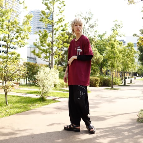 【AFYF ON GILDAN社】SOUVENIR T SHIRT2 MONSTER [MAROON]