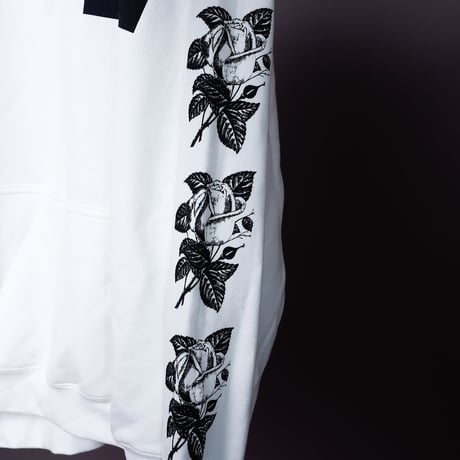 【AFYF ON GILDAN社】 SOUVENIR HOODED SW3 [WHITE-ROSE]