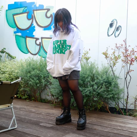 【AFYF ON GILDAN社】 SOUVENIR HOODED SW3 [WHITE-EARTH]