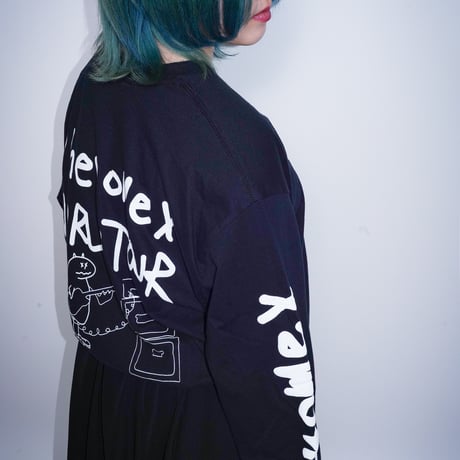 【AFYF】GILDAN® Ultra Cotton 6.0oz Long Sleeve T-Shirt #3  [BLACK-PHENOMENOX]