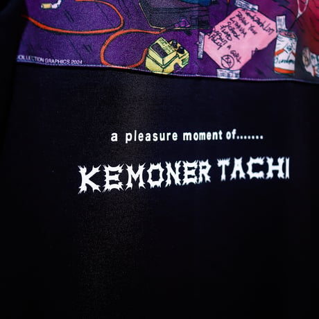 【AFYF】 KEMONERPREMIUM T SHIRT [BK-NEOSTAG]
