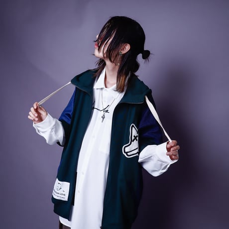【ROVTSKI】 DREAM ME PEKE ZIP PARKA［DK GREEN］