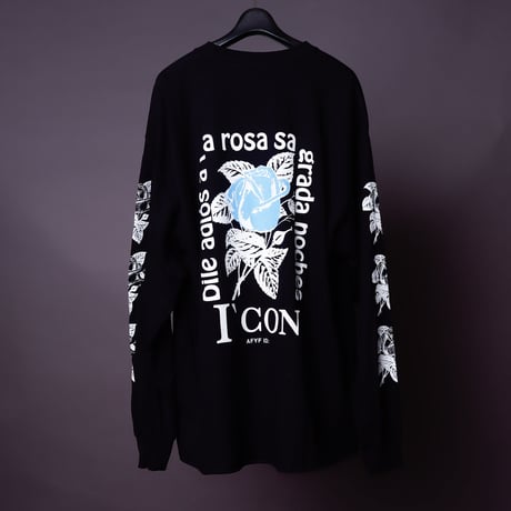 【AFYF ON GILDAN社】SOUVENIR LS T SHIRT2 [BLACK-ROSE]