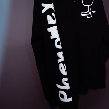 【AFYF ON GILDAN社】 SOUVENIR HOODED SW3 [BLACK-PHENOME]