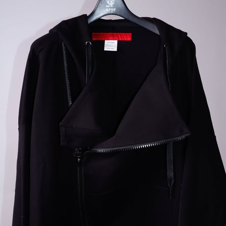 【AFYF】ASYME ZIP PARKA [PONT BLK］