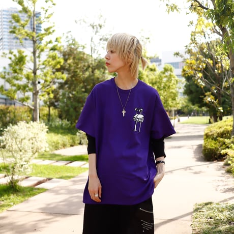 【AFYF ON GILDAN社】 SOUVENIR T SHIRT2 MONSTER [PURPLE]