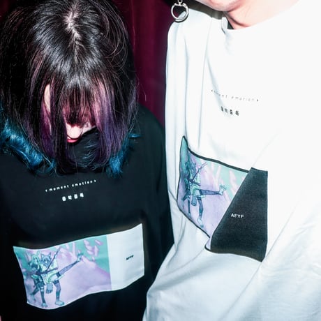 【AFYF】 KEMONERPREMIUM T SHIRT [WH-GT&BASS]
