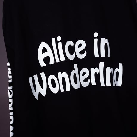 【AFYF ON GILDAN社】SOUVENIR LS T SHIRT2 [BLACK-COLOR ALICE]