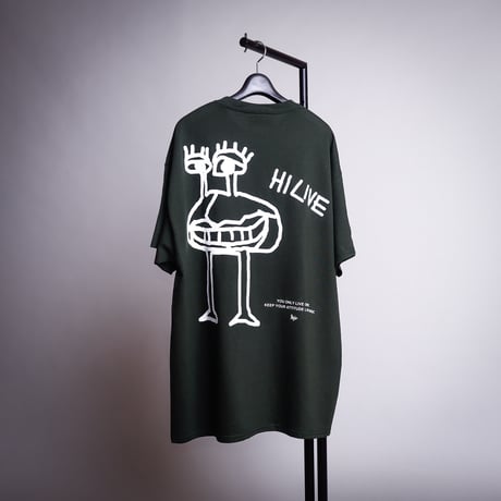 【AFYF ON GILDAN社】SOUVENIR T SHIRT2 MONSTER [FOREST GREEN]