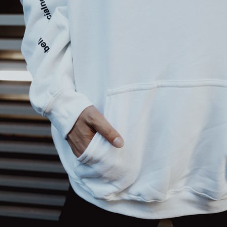 【AFYF ON GILDAN社】 SOUVENIR HOODED SW2 [WHT-LIVE IN THE DARK]