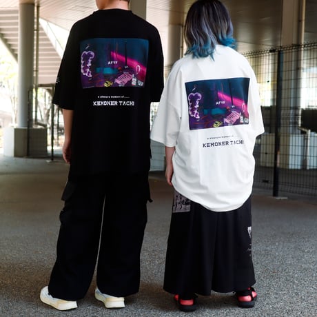 【AFYF】 KEMONERPREMIUM T SHIRT [WH-NEOSTAG]
