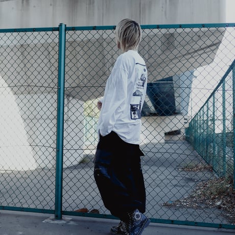 【AFYF ON GILDAN社】SOUVENIR LS T SHIRT2 [WHITE-UFOCATCHER]