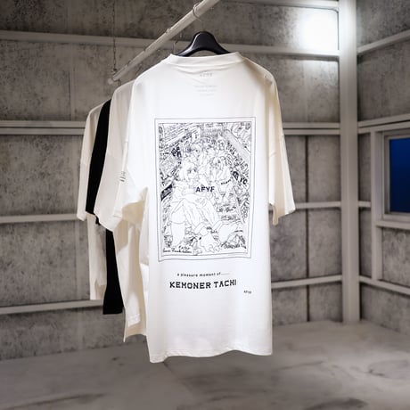 【AFYF】 KEMONERPREMIUM T SHIRT [WH-LIVEHOU]