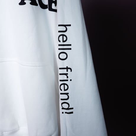 【AFYF ON GILDAN社】 SOUVENIR HOODED SW3 [WHITE-BEAR FLOWER]