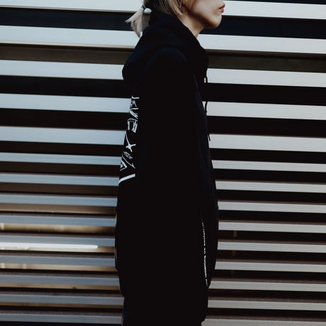 【AFYF ON GILDAN社】 SOUVENIR HOODED SW2 [BLK-LIVE IN THE DARK]