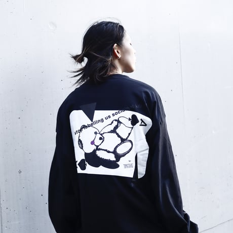 【AFYF ON GILDAN社】SOUVENIR LS T SHIRT1[BLACK-TRMPBEAR]