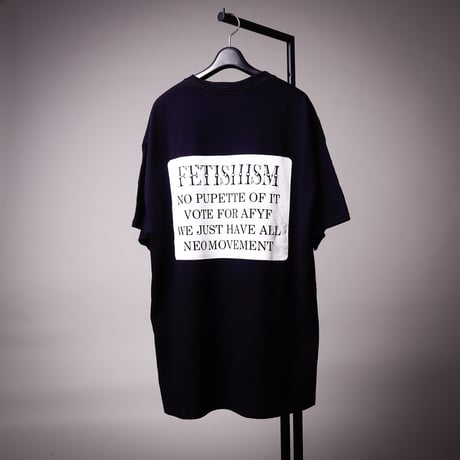 【AFYF ON GILDAN社】 RAINBOW BEAR T SHIRT [BLACK]
