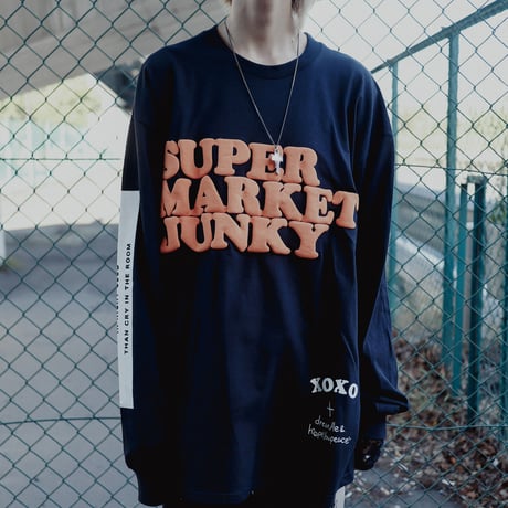【AFYF ON GILDAN社】SOUVENIR LS T SHIRT2 [BLACK-3STAR]