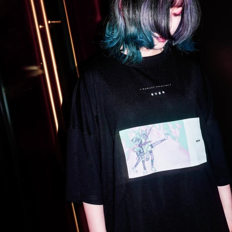 【AFYF】 KEMONERPREMIUM T SHIRT [BK-GT&BASS]