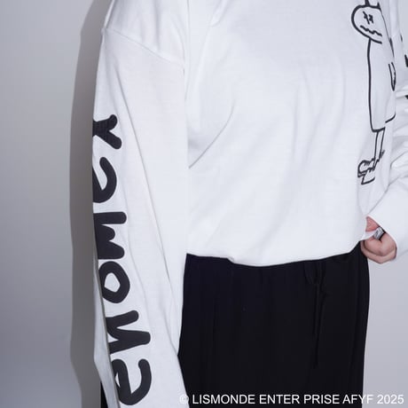 【AFYF】GILDAN® Ultra Cotton 6.0oz Long Sleeve T-Shirt #3  [WHITE-PHENOMENOX]