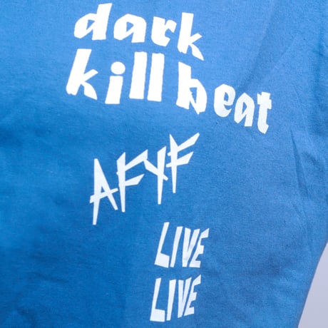 【AFYF】GILDAN® Premium Cotton 5.3oz Short Sleeve T-Shirt DARK BEAR DRUMMER T SHIRT [INDIGO]