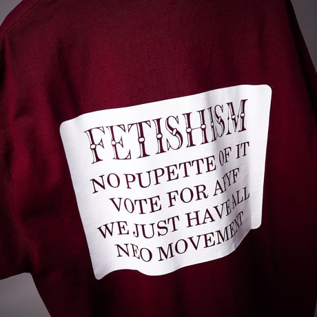【AFYF ON GILDAN社】 RAINBOW BEAR T SHIRT [MAROON]