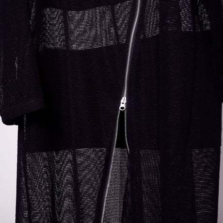 【AFYF】 EXTRA DRAGON ZIP T [MESH BLK]