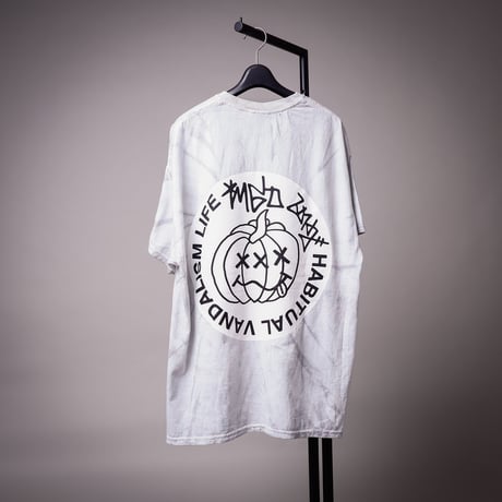 【AFYF ON USBODY】TIE DYE MGO PUMP T [SPIDER SILVER]