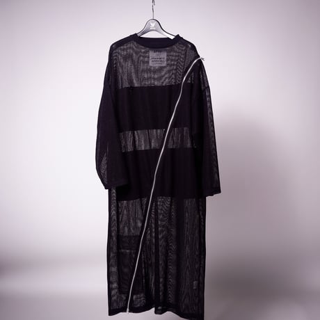 【AFYF】 EXTRA DRAGON ZIP T [MESH BLK]