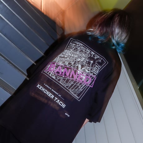 【AFYF】 KEMONERPREMIUM T SHIRT [BK-SUPERMK]