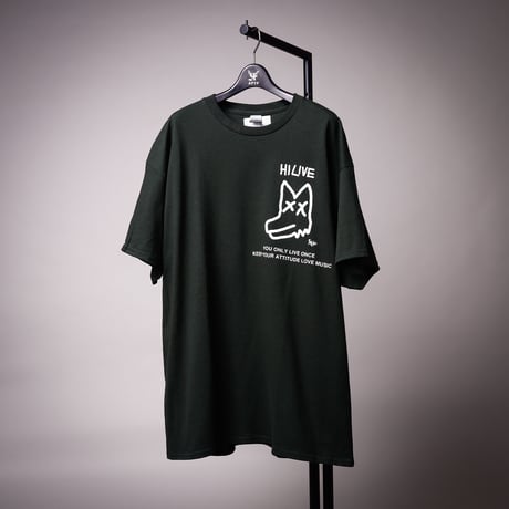 【AFYF ON GILDAN社】 SOUVENIR T SHIRT2 PEKEDOG [FOREST]