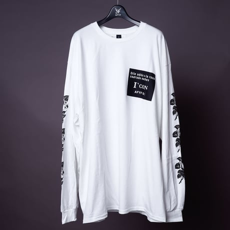 【AFYF ON GILDAN社】SOUVENIR LS T SHIRT2 [WHITE-ROSE]