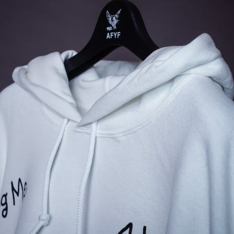 【AFYF ON GILDAN社】 SOUVENIR HOODED SW3 [WHITE-ALISA FLOWER]
