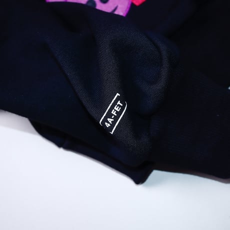 【AFYF】CHAT CARDIGAN SWEAT [裏毛BLK］