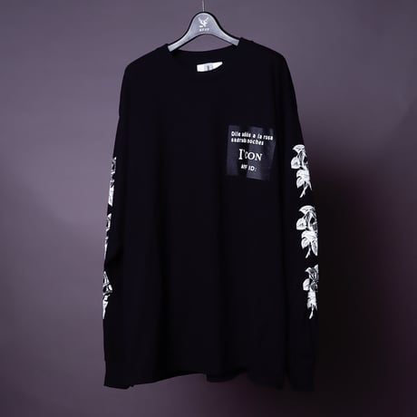 【AFYF ON GILDAN社】SOUVENIR LS T SHIRT2 [BLACK-ROSE]