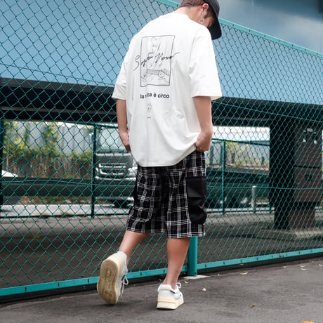 【AFYF】 KMN LIKE HUMAN PREMIUM T SHIRT [WH-GUITAR]
