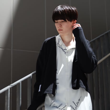 【CLASSIC ROV】(特選ミラノジャージ素材) GENDERLESS ST JKT [BLACK]