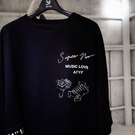 【AFYF】 KEMONERPREMIUM T SHIRT [BK-NEOSTAG]