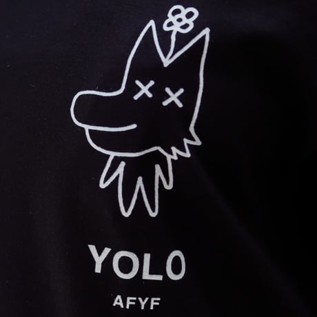 【AFYF】GILDAN® Premium Cotton 5.3oz Short Sleeve T-Shirt #2  PEKE DOG JACK [BLACK]